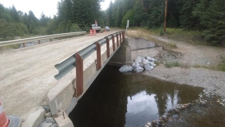 Bridge rail to be replaced and beams to be repaired.jpg